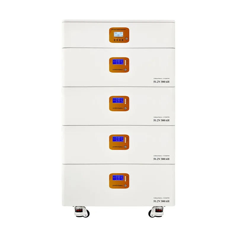 அடுக்கப்பட்ட 60kw சோலார் லித்தியம் ஆற்றல் சேமிப்பு பேட்டரி